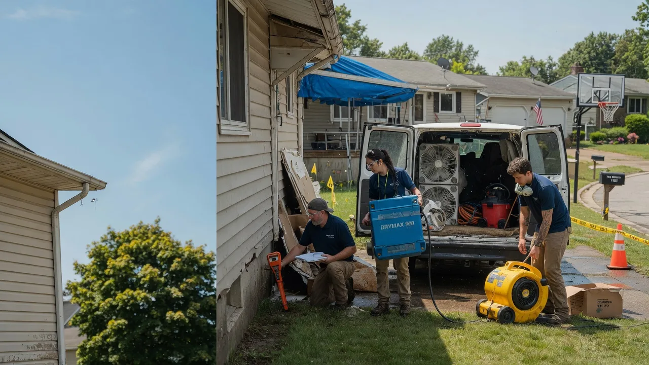 Ceiling Leak Cleanup in Dry Creek, WV near me